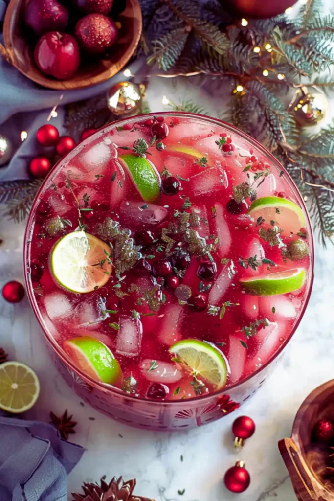Non-Alcoholic Holiday Punch Recipe