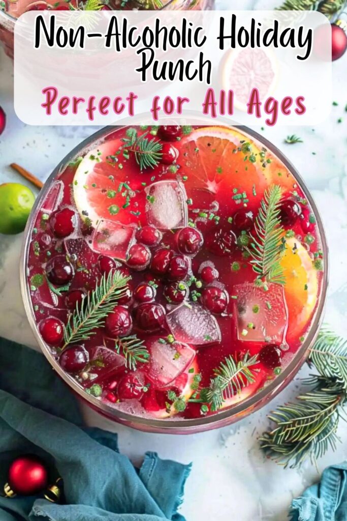 Non-Alcoholic Holiday Punch