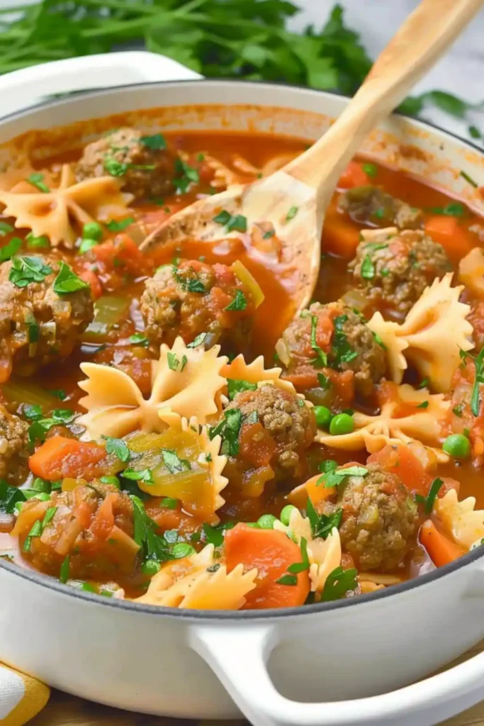 Old-Fashioned Meatball Stew