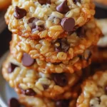 Rice Krispie chocolate chip cookies