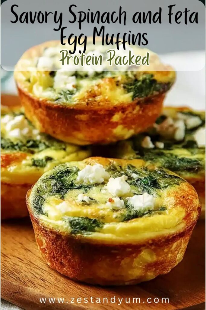 Savory Spinach and Feta Egg Muffins
