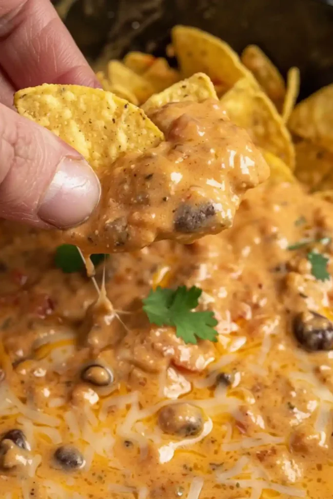 Slow Cooker Taco Dip