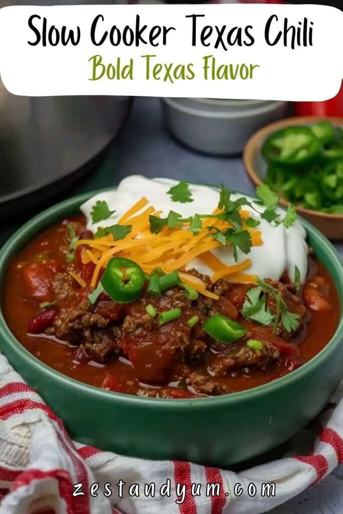 Slow Cooker Texas Chili