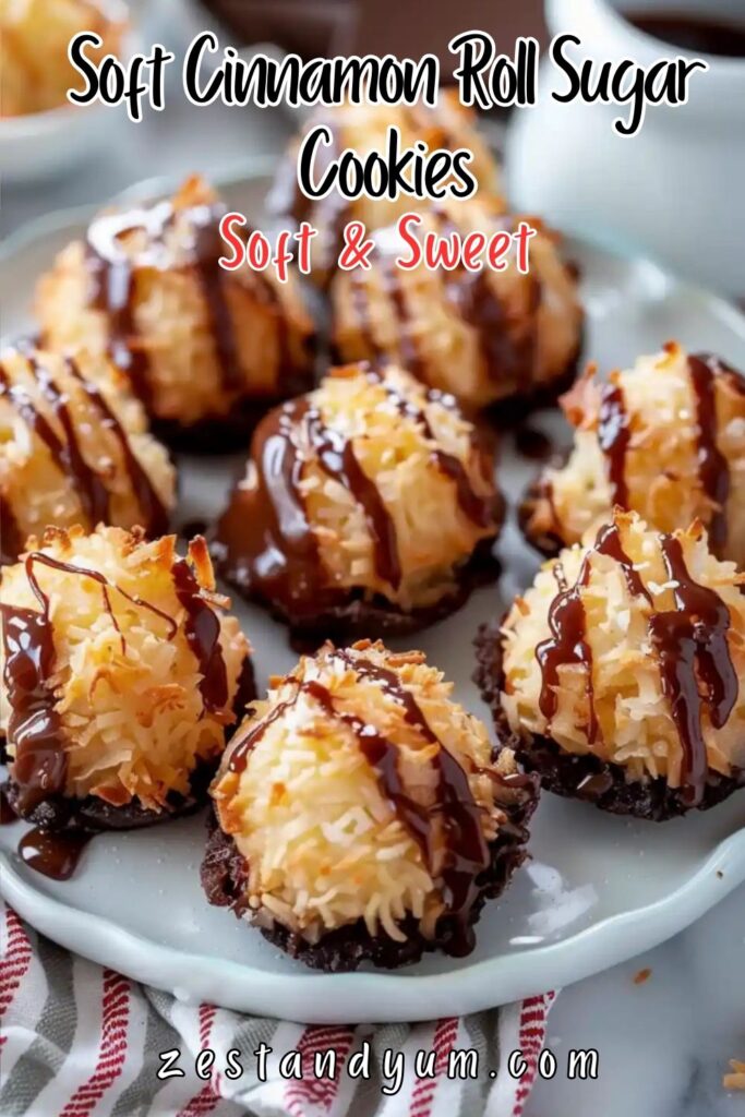 Soft Cinnamon Roll Sugar Cookies