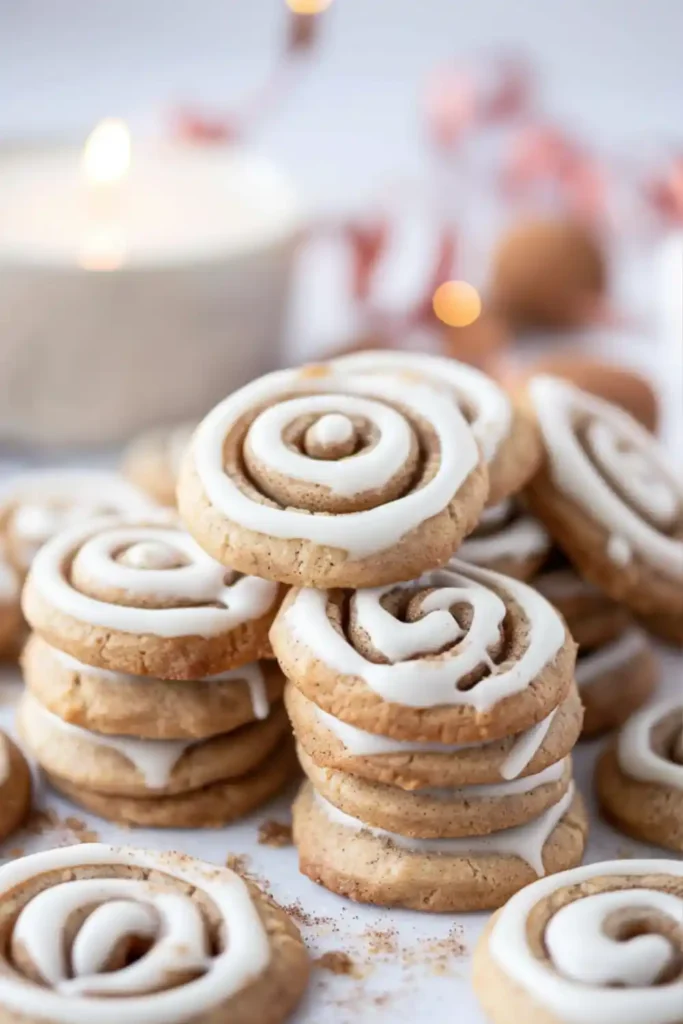 Soft Cinnamon Roll Sugar Cookies