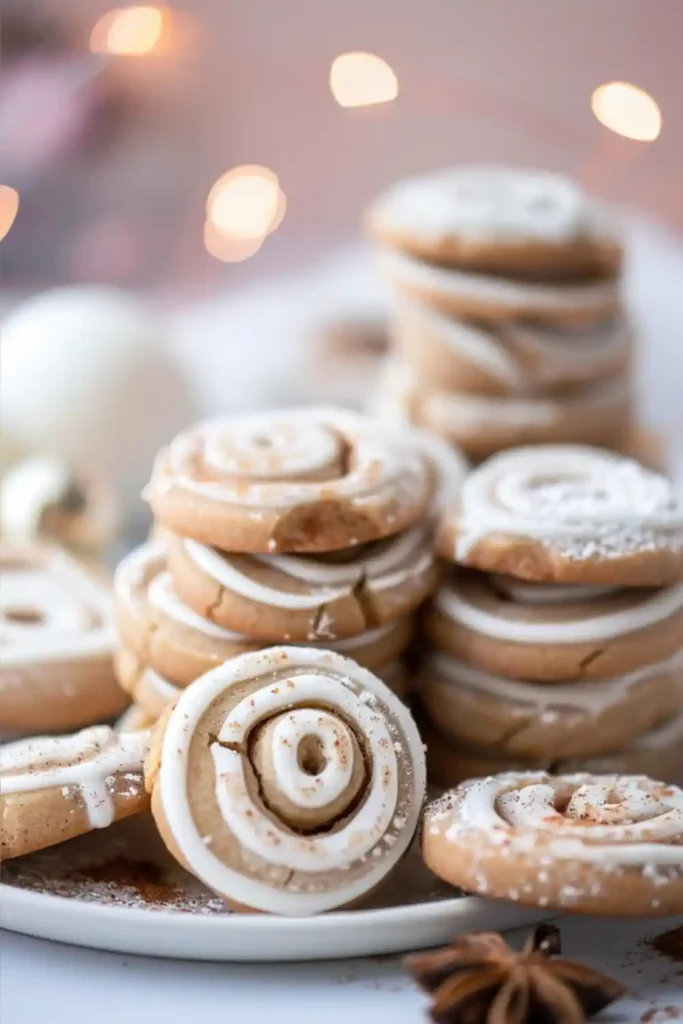 Soft Cinnamon Roll Sugar Cookies
