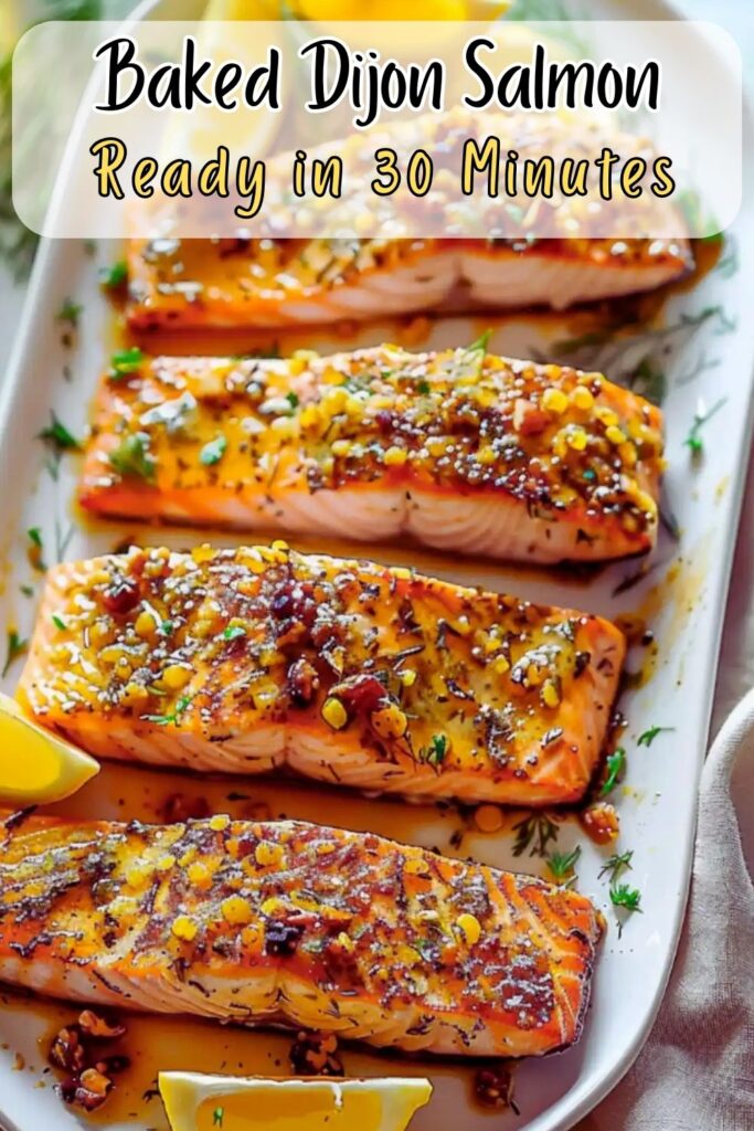 Baked Dijon Salmon