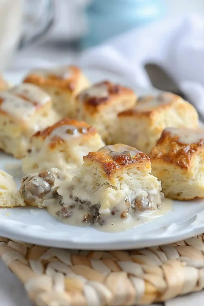 Biscuits and Gravy Casserole