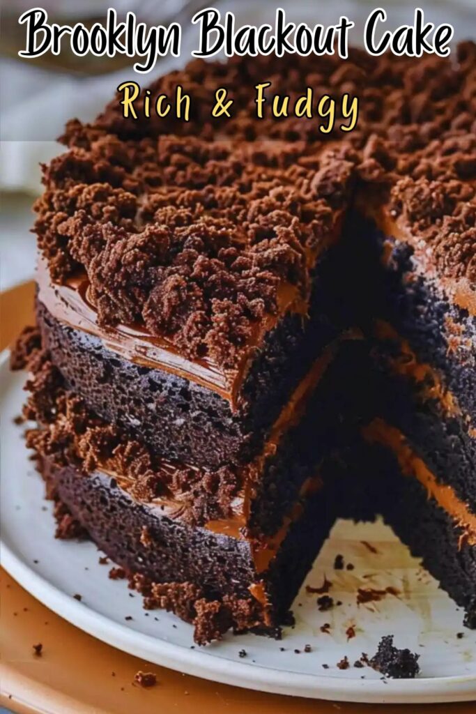 Brooklyn Blackout Cake