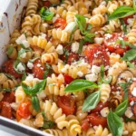Burst Tomato Feta Pasta