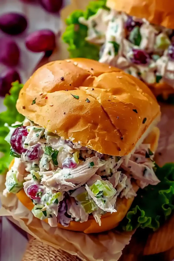 Classic Turkey Salad Sandwich