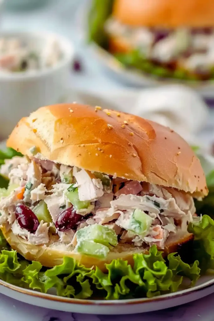 Classic Turkey Salad Sandwich