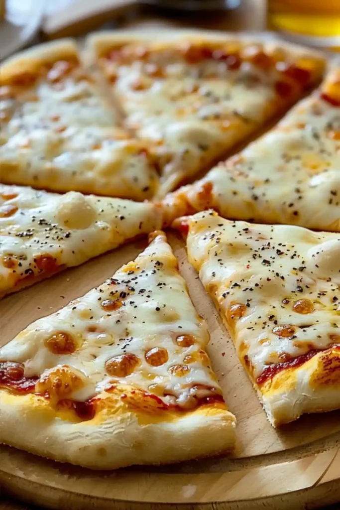 Four-Cheese Pizza Recipe