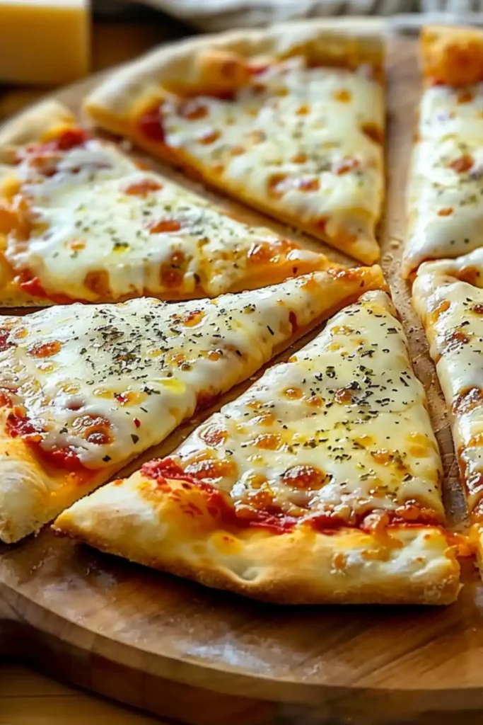 Four-Cheese Pizza Recipe