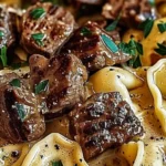 Garlic Steak Tortellini