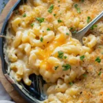 Green Chile Cheese Macaroni