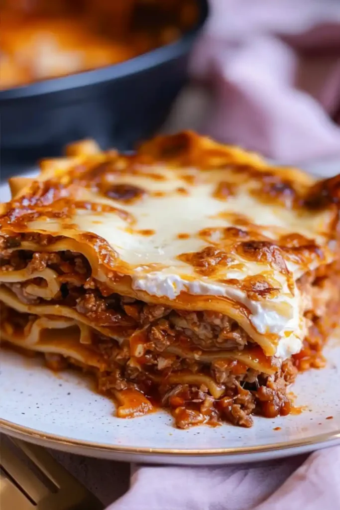 Italian Beef Lasagna