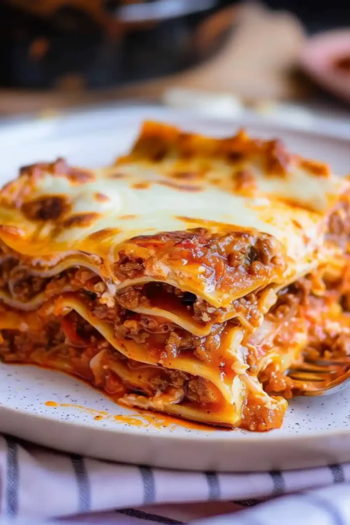 Italian Beef Lasagna