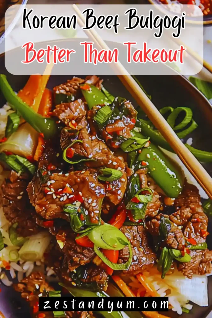 Korean Beef Bulgogi