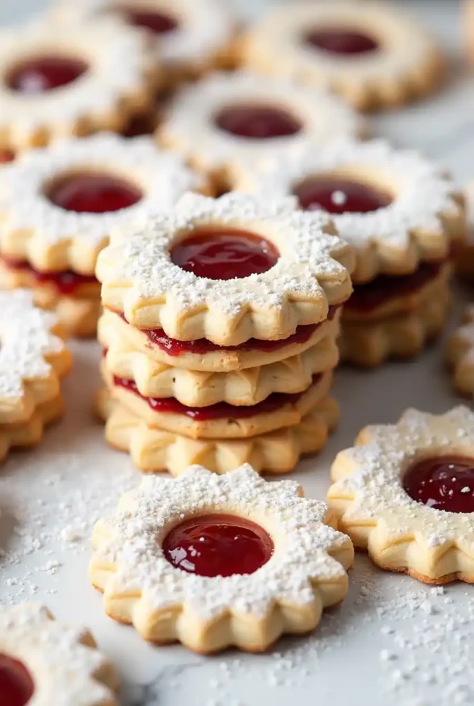 Linzer Cookies