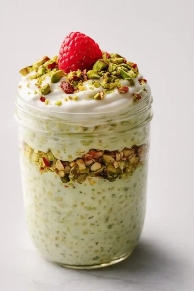 Pistachio Overnight Oats