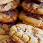 Sea Salt Toffee Crumbl Cookies