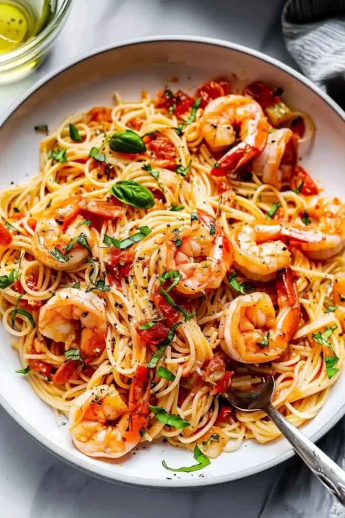 Shrimp Scampi Pasta