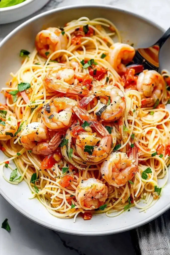 Shrimp Scampi Pasta