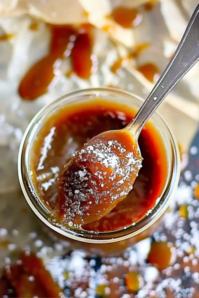Small Batch Salted Caramel Sauce