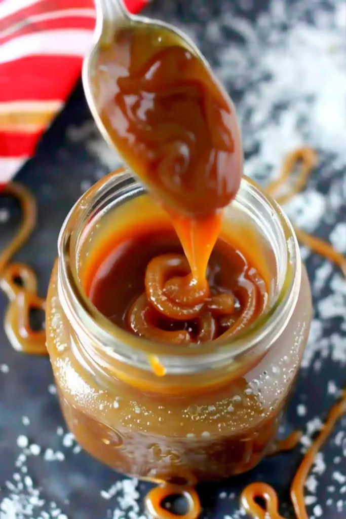 Small Batch Salted Caramel Sauce