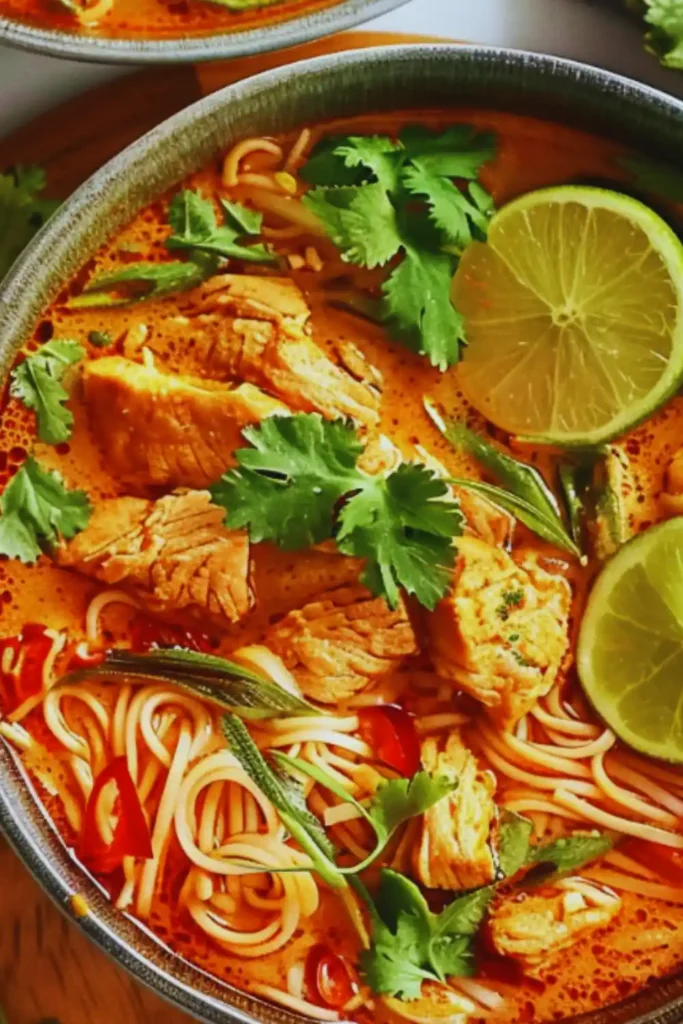 Thai Red Curry Noodle Soup