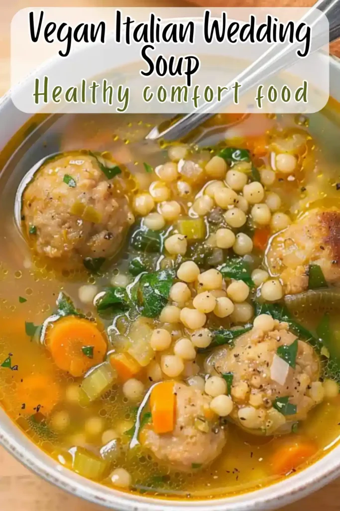 Vegan Italian Wedding Soup