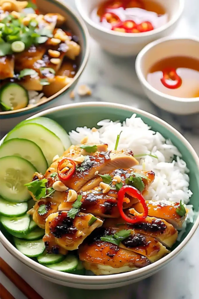 Vietnamese lemongrass chicken