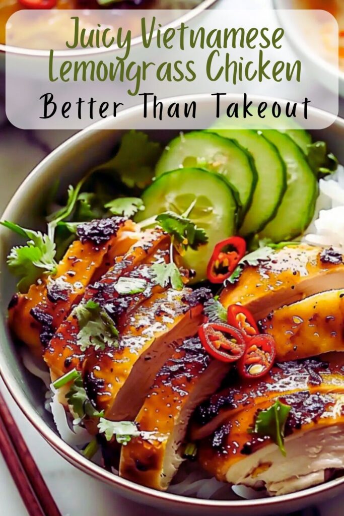 Vietnamese lemongrass chicken