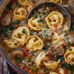 italian sausage tortellini soup