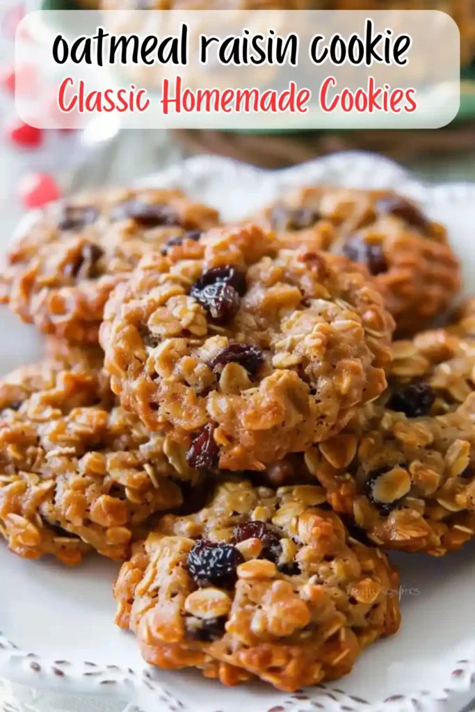 oatmeal raisin cookie recipe