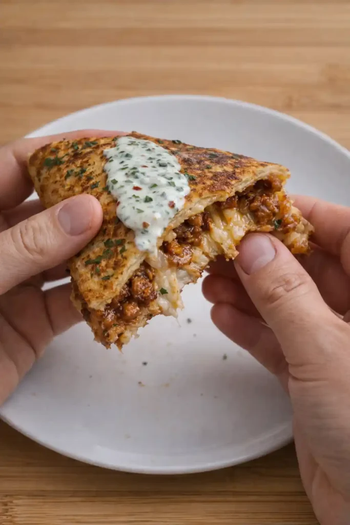 Cheesy Hot Honey Chicken Quesadillas