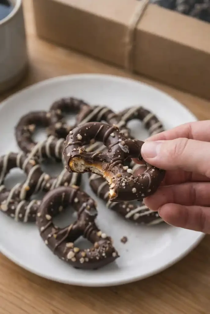 Chocolate Covered Pretzels