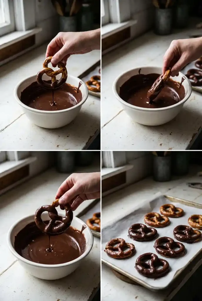 Chocolate Covered Pretzels