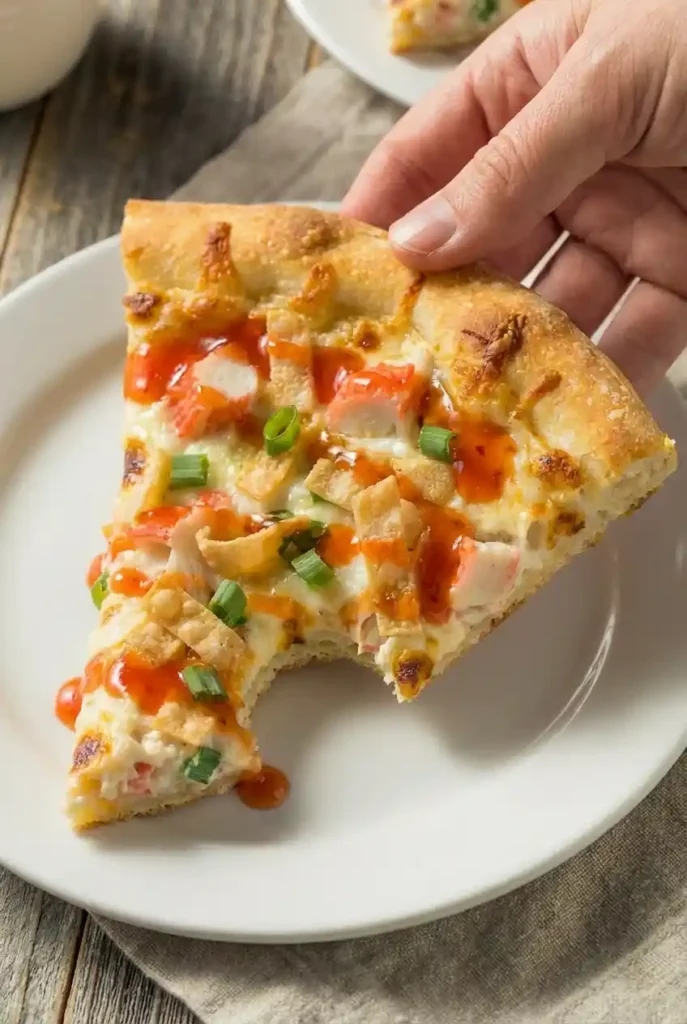 Crab Rangoon Pizza