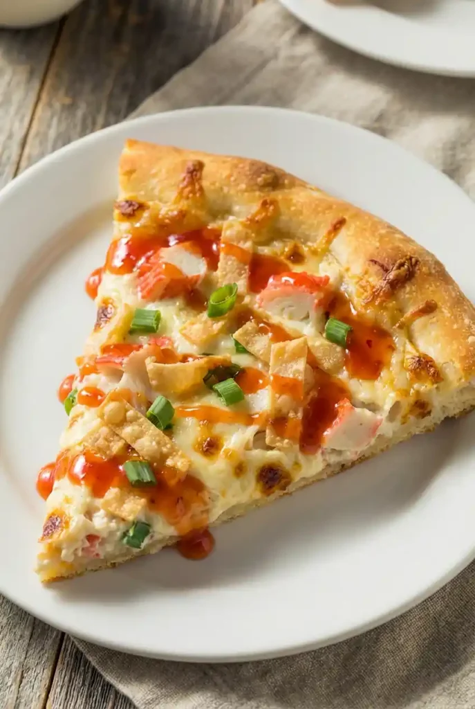 Crab Rangoon Pizza