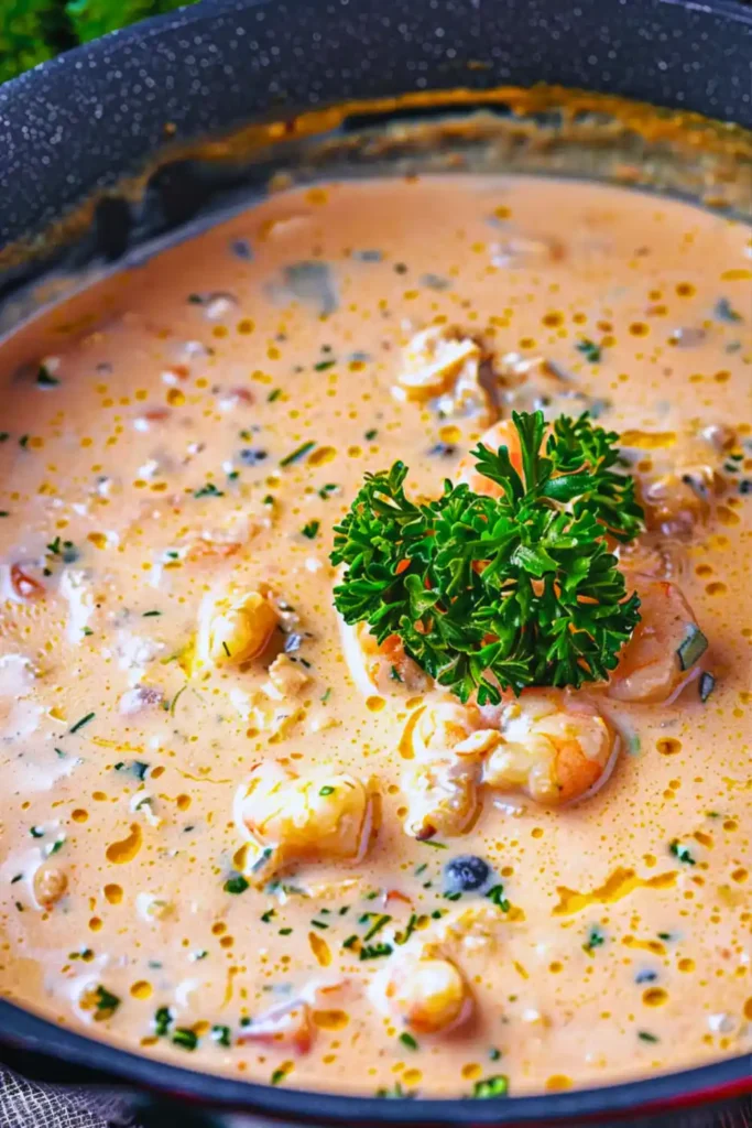 Crab and Shrimp Seafood Bisque