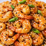 High-Protein Honey Garlic Shrimp