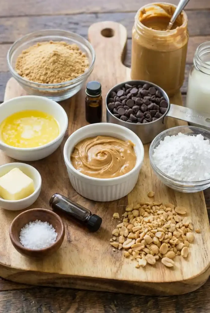 No Bake Peanut Butter Bars