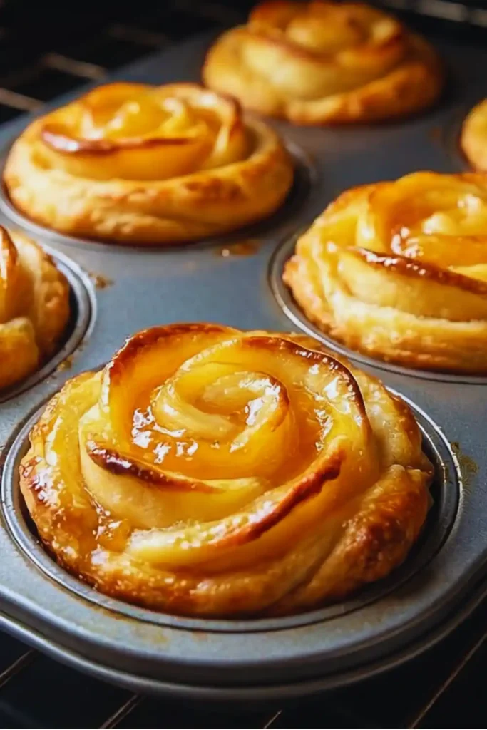 Peach Pie Cruffins Recipe