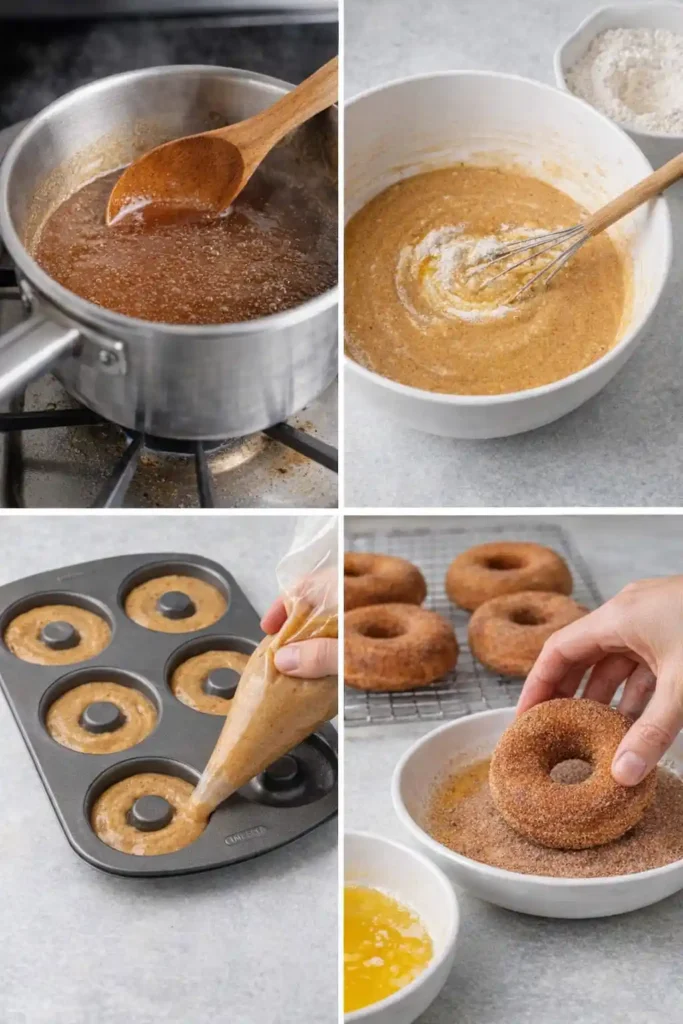 Baked Apple Cider Donuts