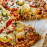 Cauliflower Crust Margherita Pizza