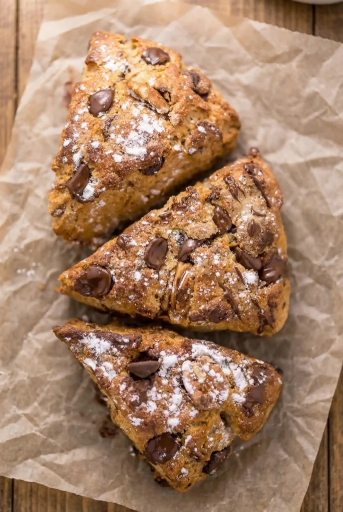 Chocolate Chip Pecan Scones