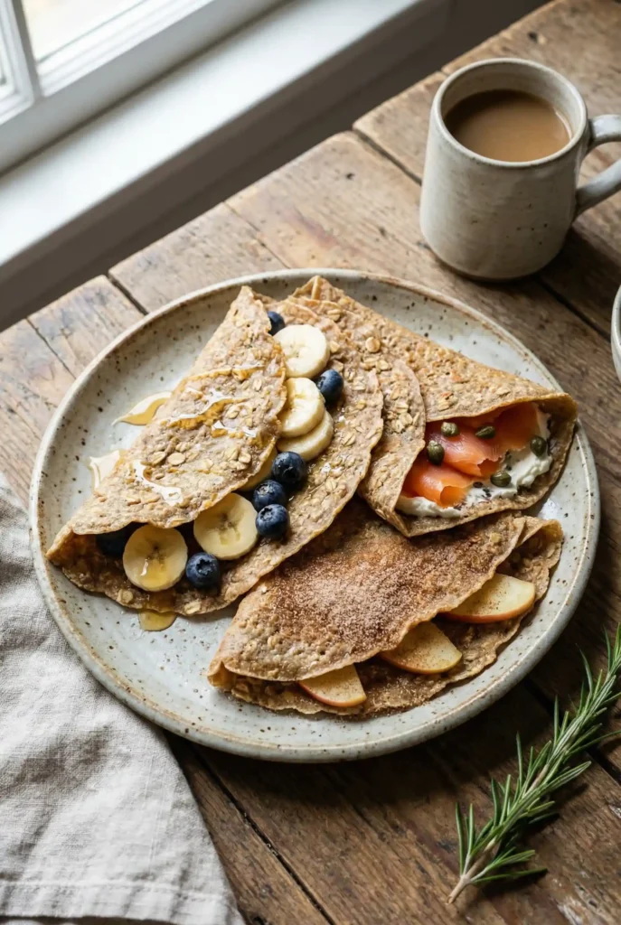 Oatmeal Crepes