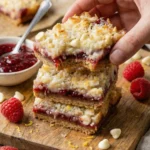 Raspberry Magic Cookie Bars
